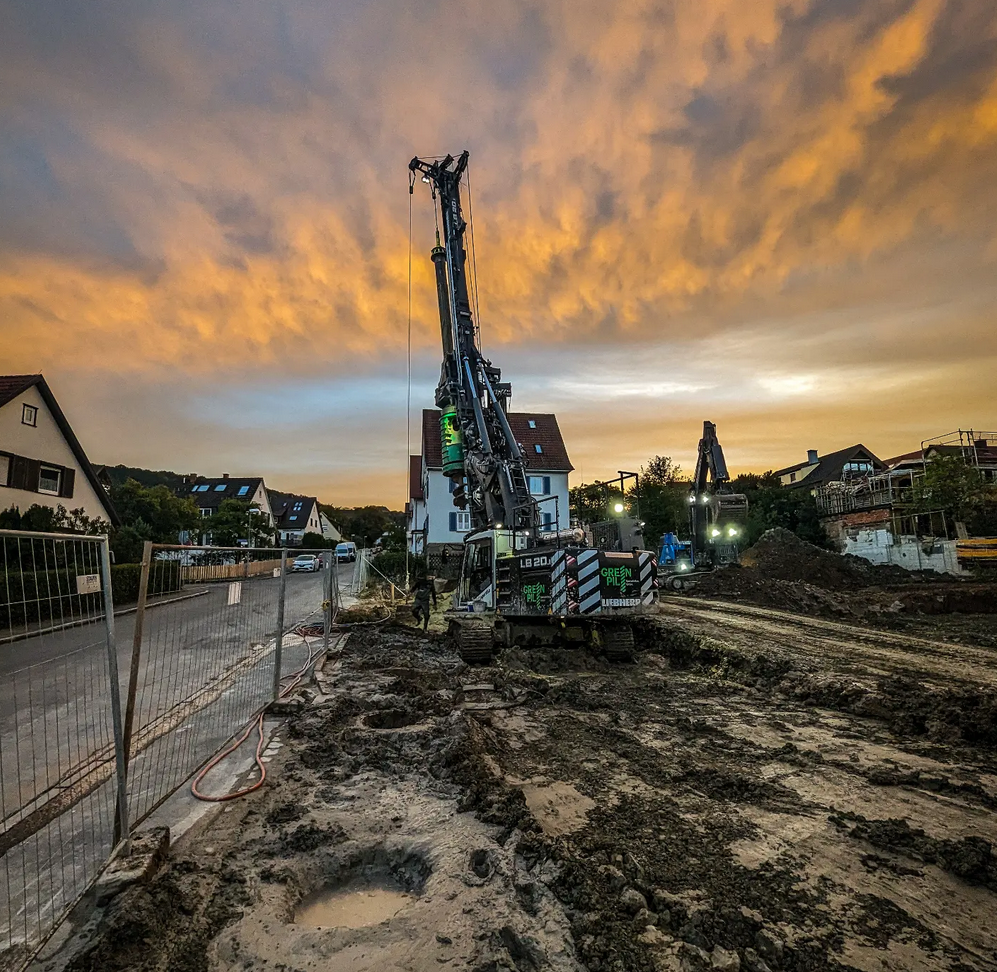 Green Pile Bauvorhaben